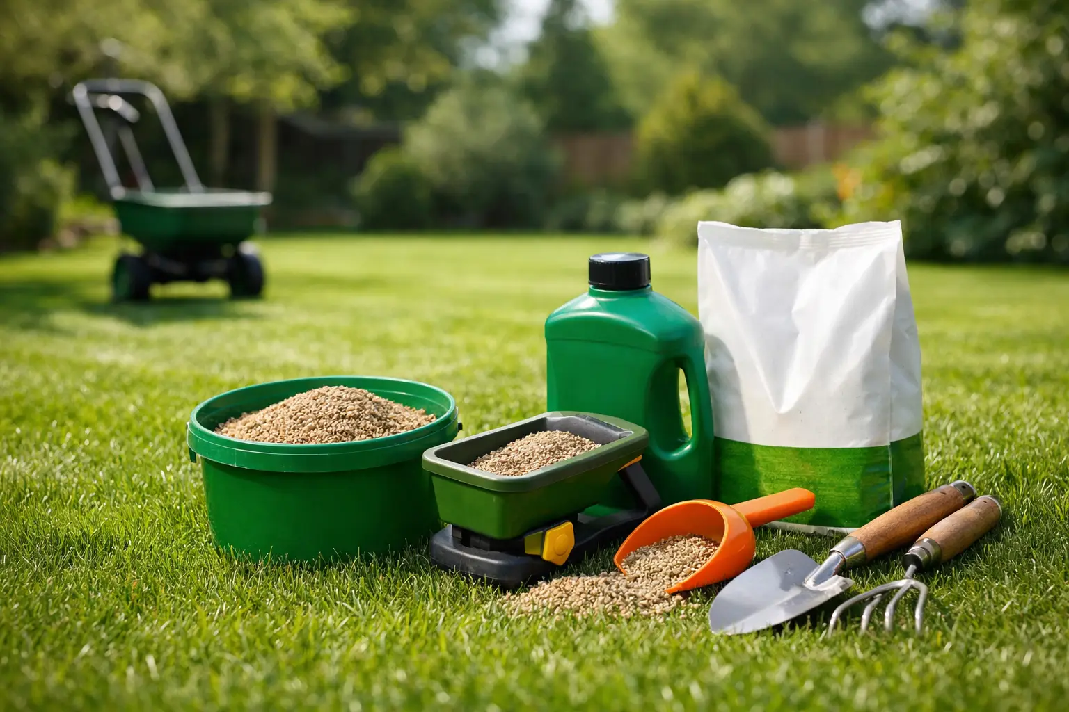 Best Lawn Feed Products for UK Lawns
