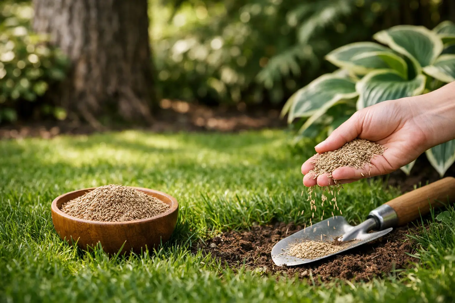 Choosing Shade Tolerant Lawn Seed for UK Gardens