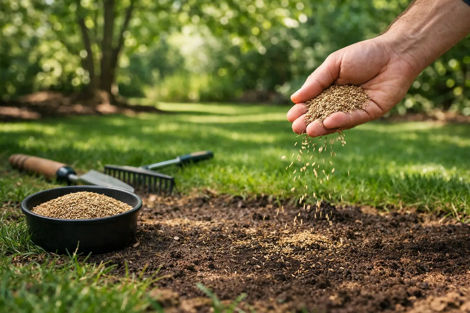 How to Seed Shady Grass for a Thicker Lawn