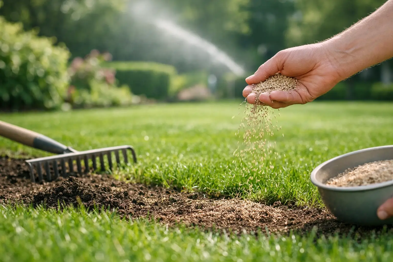 When Should I Overseed Lawn in the UK?