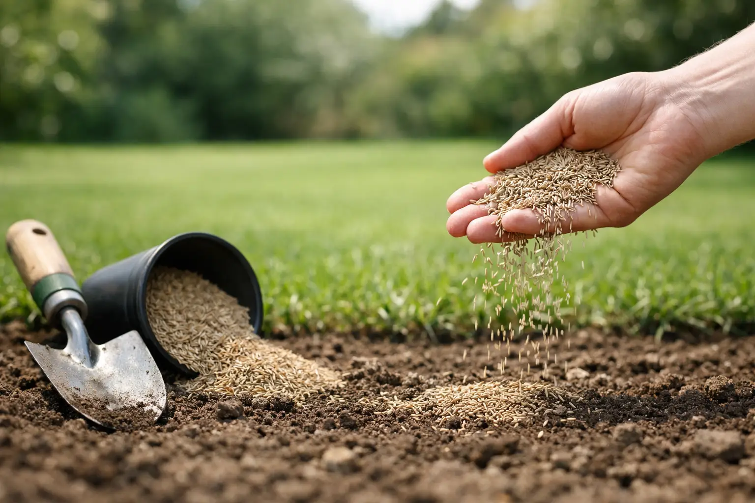 When to Sow Lawn Seed in the UK