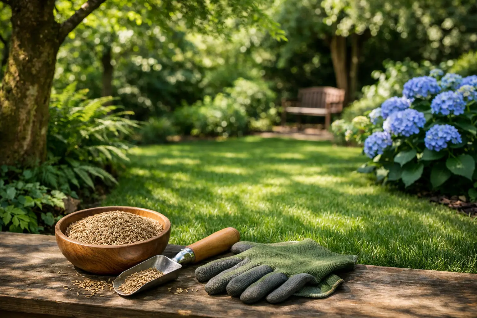 Best grass seed for shade in UK gardens