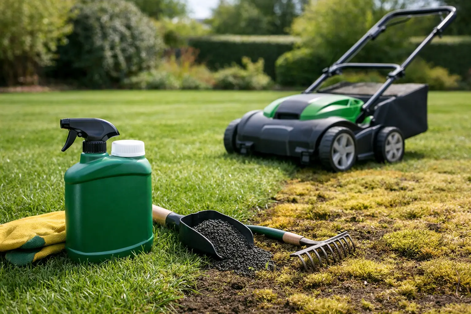 Best Moss Killer for Lawns in the UK