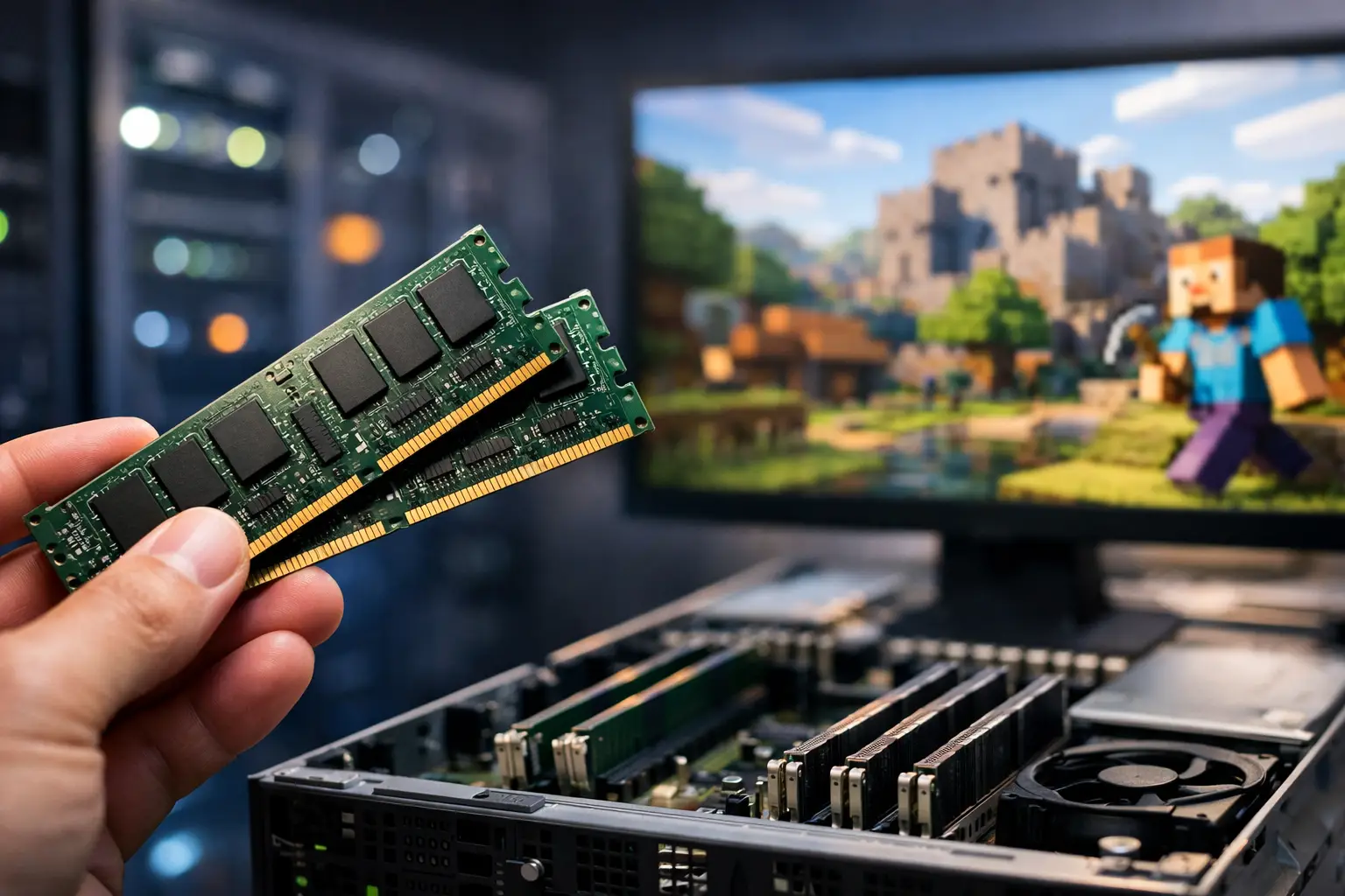 Quelle RAM pour serveur Minecraft sans lag ?