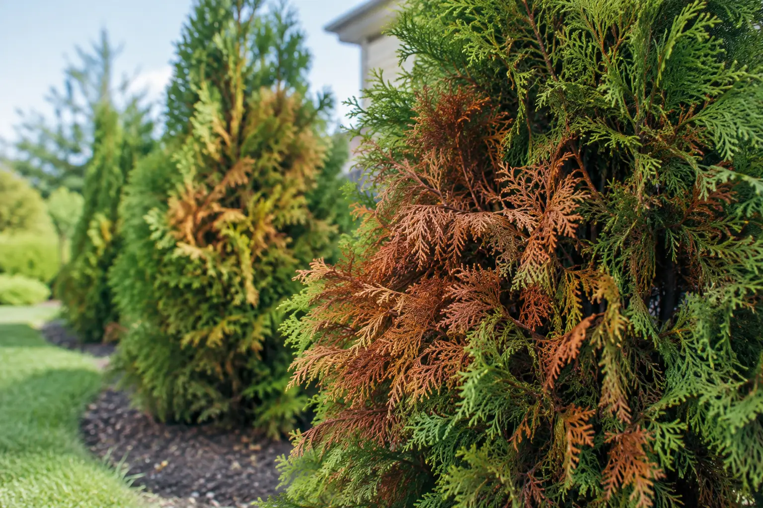 Why Are Evergreens Turning Brown on Long Island?