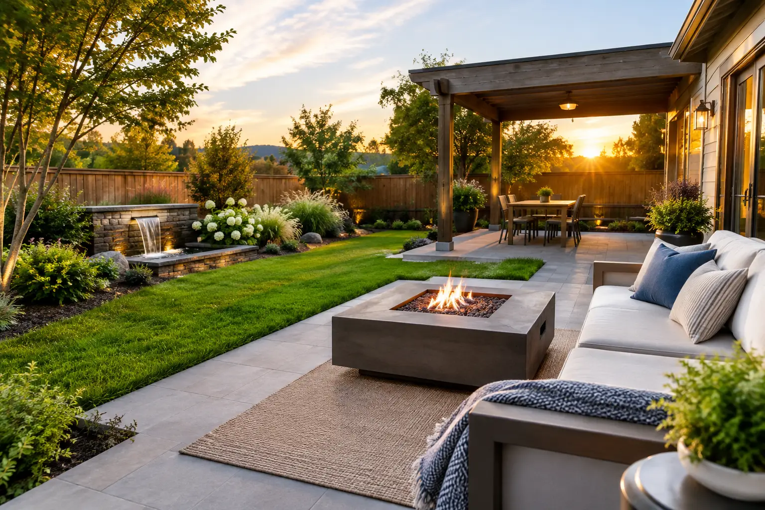 A Backyard Landscape Makeover That Works Hard