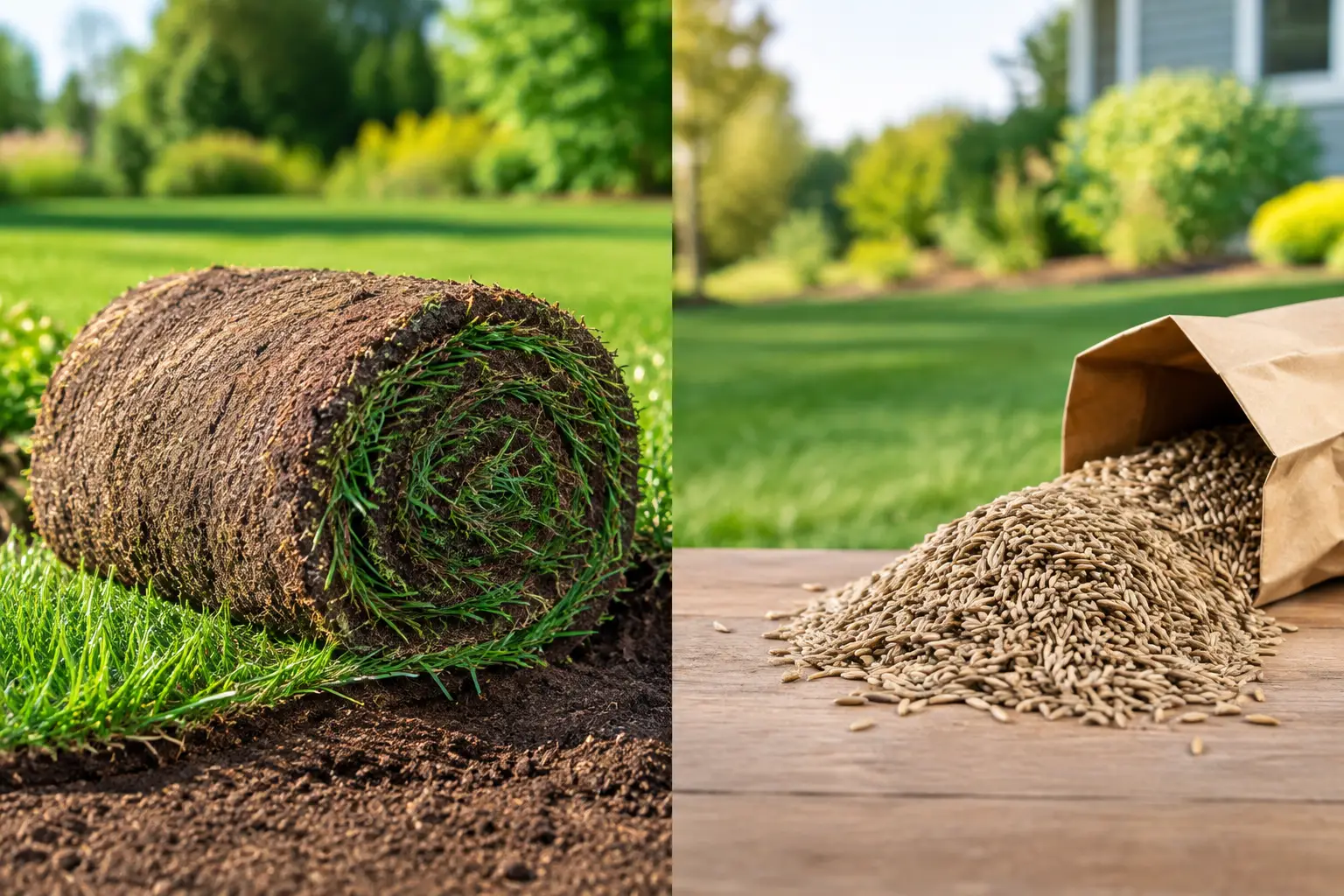 Sod Versus Seed: Which Lawn Start Fits You?