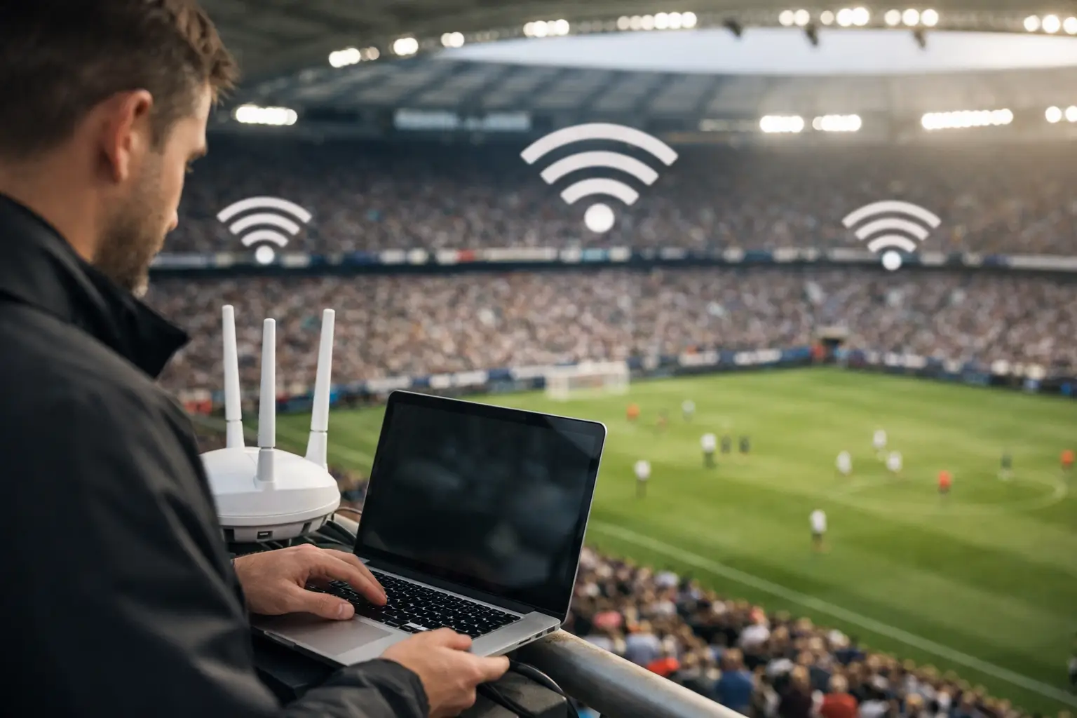 Venue WiFi Optimization Services for Match Days