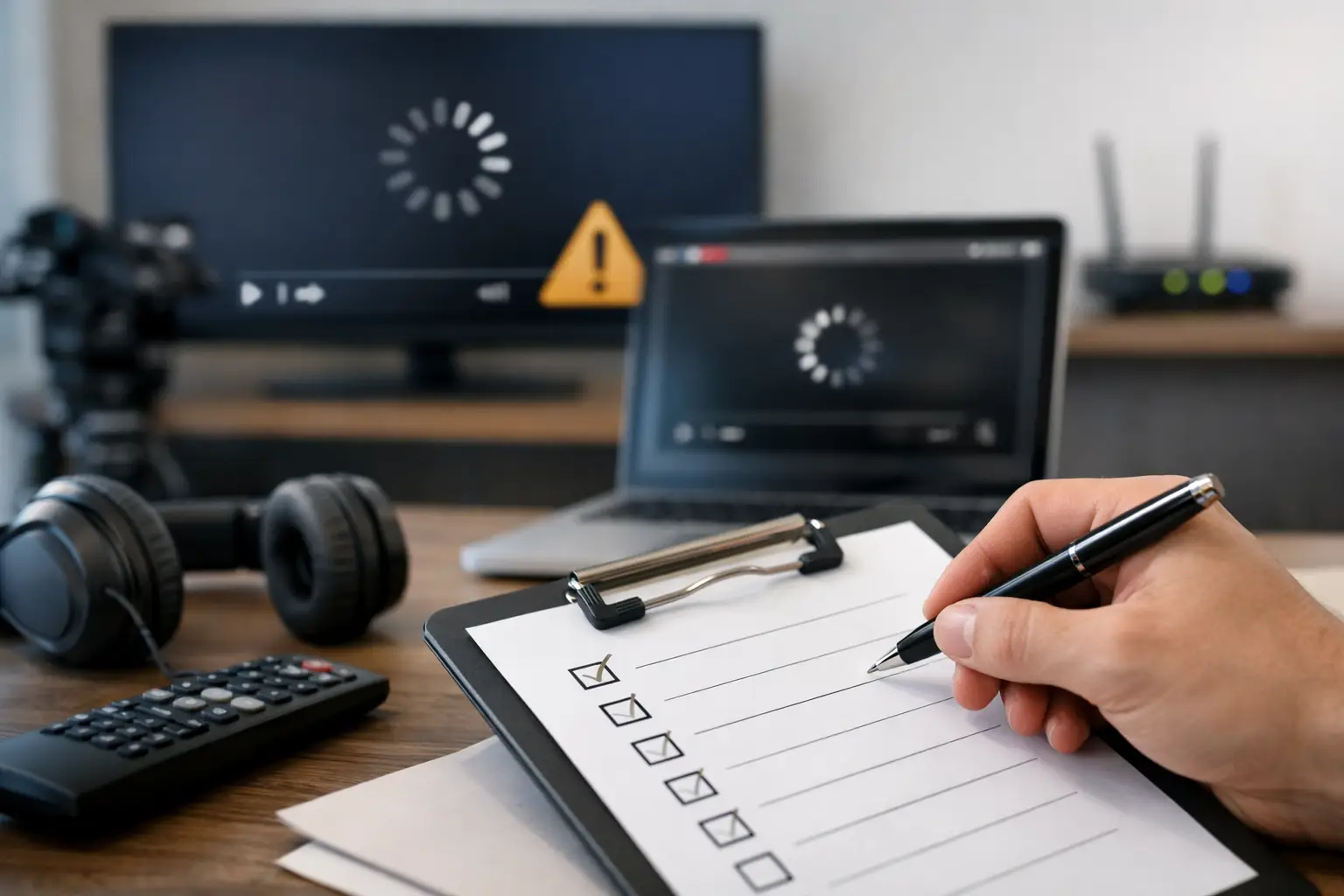 Streaming Failure Response Checklist