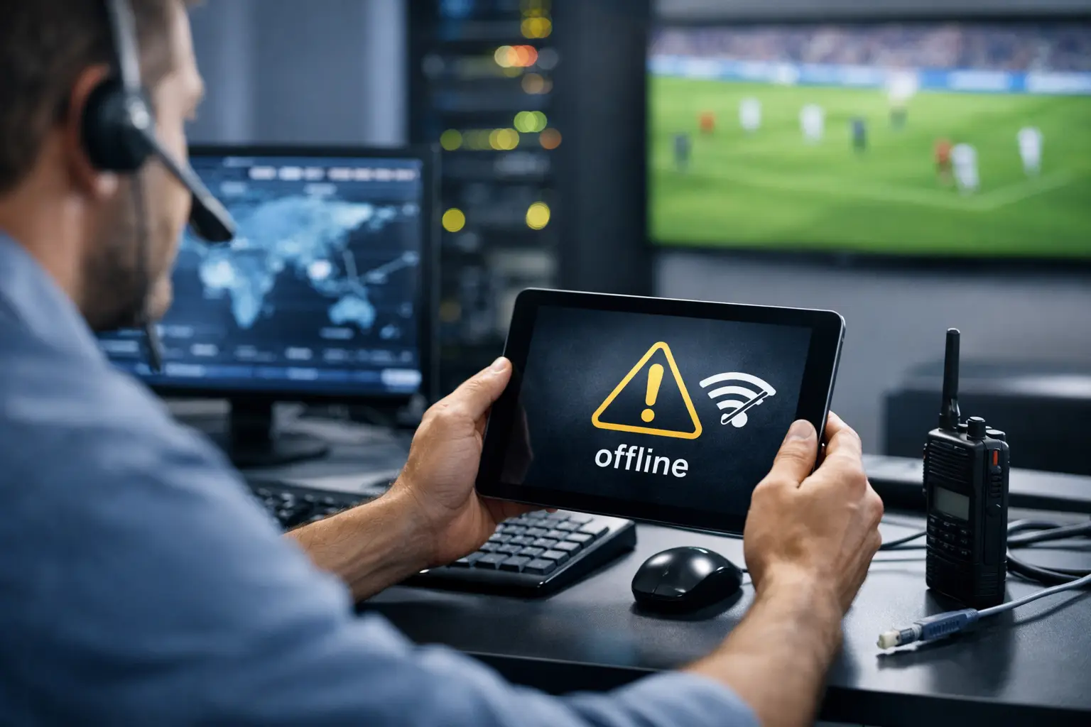 Match Day Internet Outage Recovery Plan