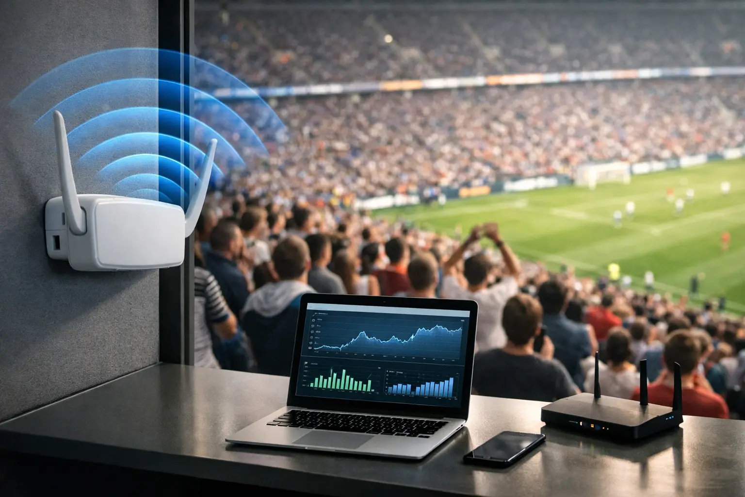 Optimize Guest WiFi Throughput for Match Days