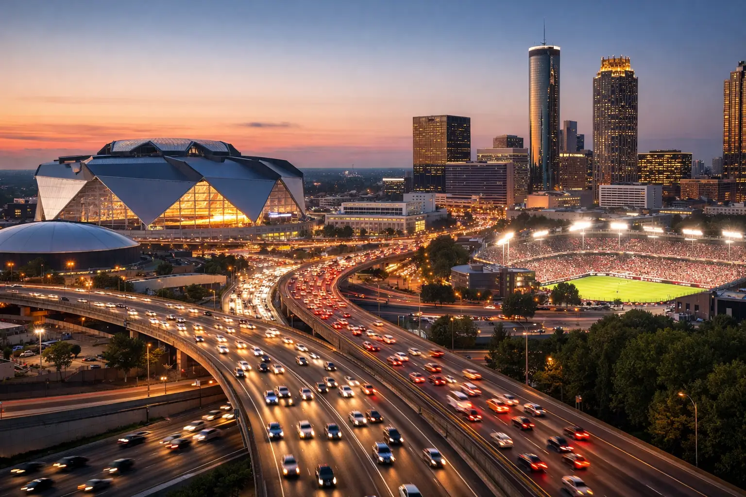 2026 Match Traffic Forecasting for Atlanta Venues