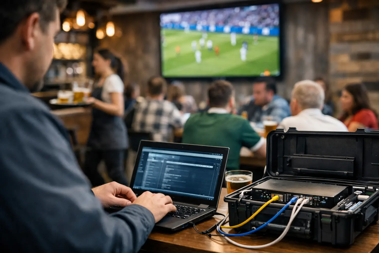 Restaurant Network Recovery Service for Match Days