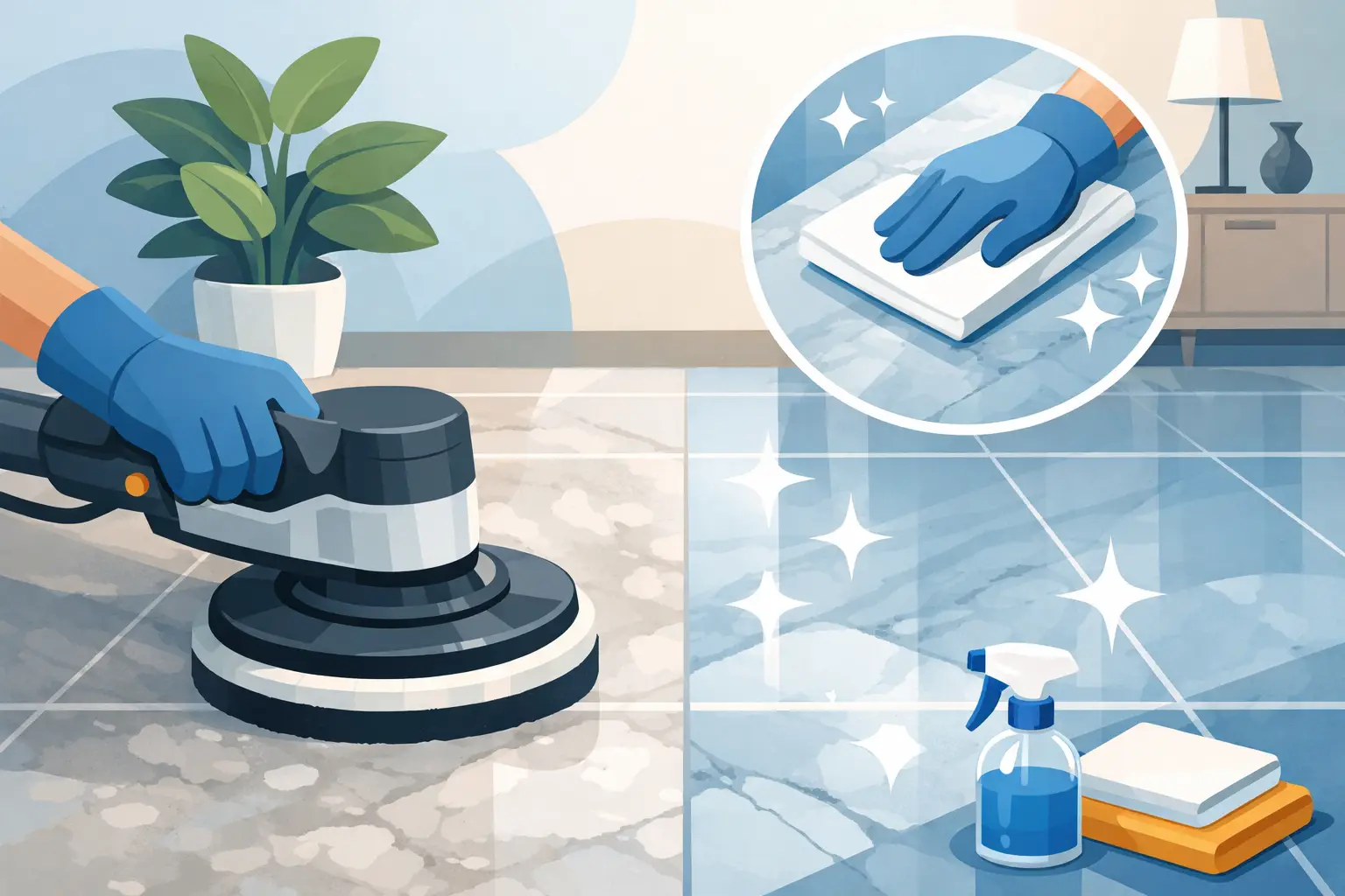 How to Polish Dull Marble Floors Without Damage — First Choice Floor Care