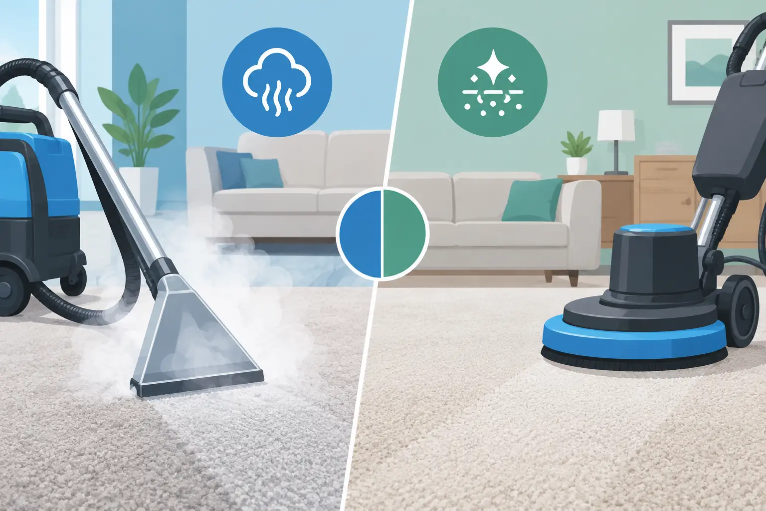 Steam Carpet Cleaning Versus Dry: Which Works? — First Choice Floor Care