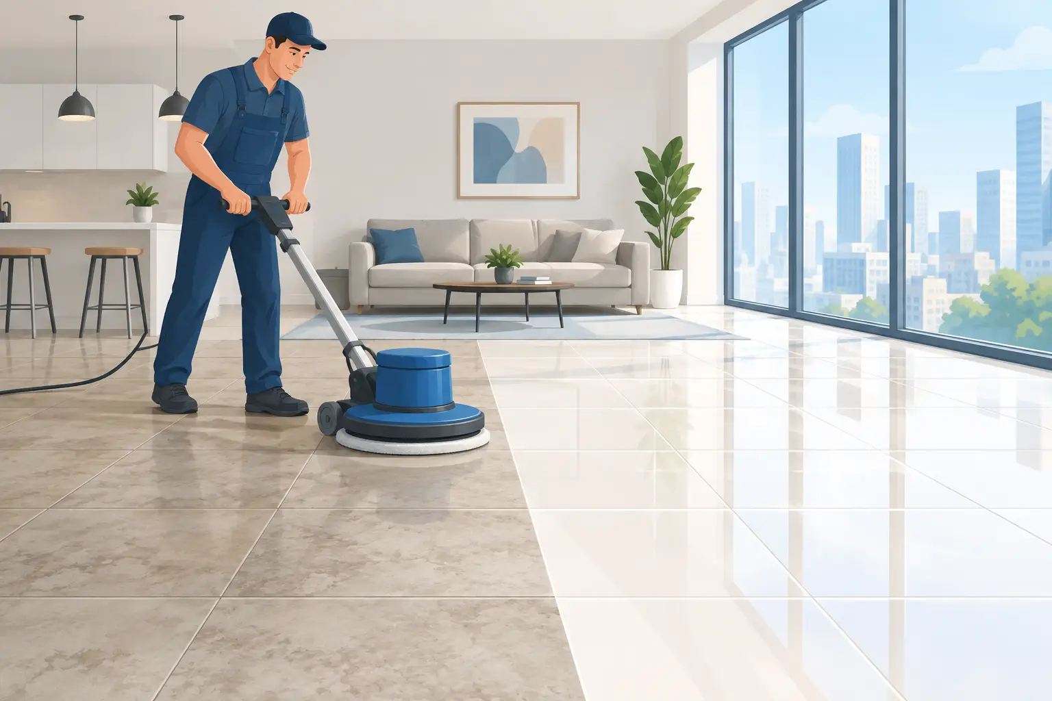 Apartment Tile Restoration That Makes Floors Feel New — First Choice Floor Care