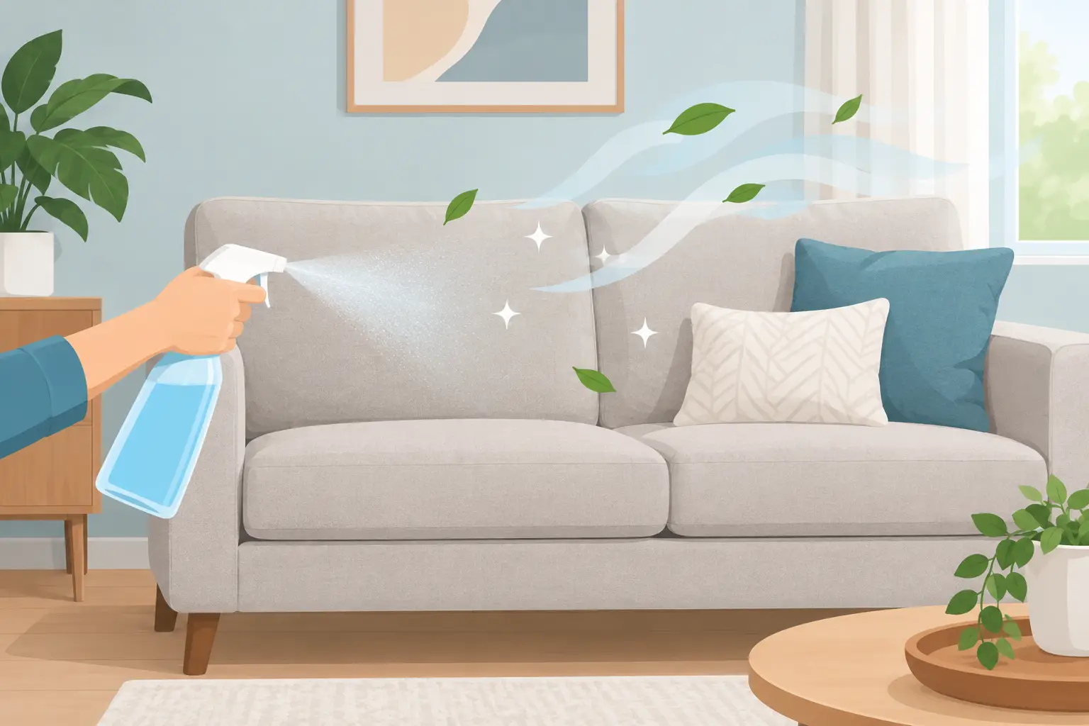 How to Deodorize a Fabric Sofa and Keep It Fresh — First Choice Floor Care