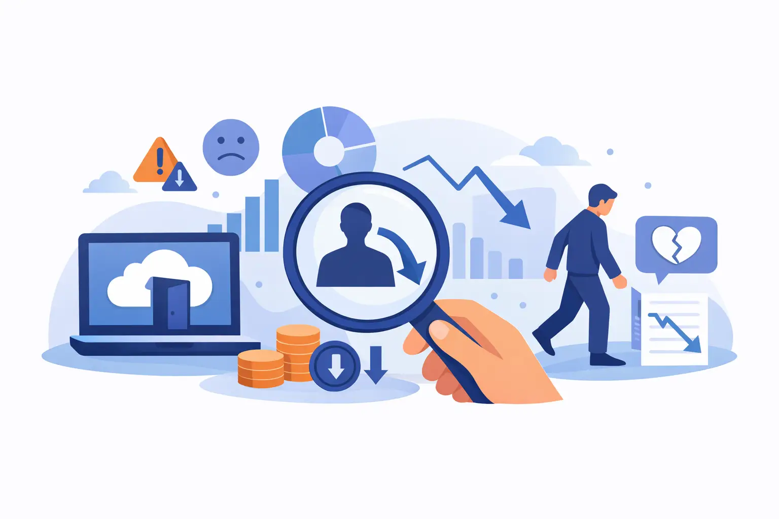 10 Best SaaS Churn Indicators to Track