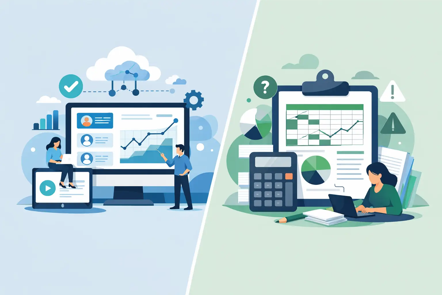 Customer Success Software vs Spreadsheets