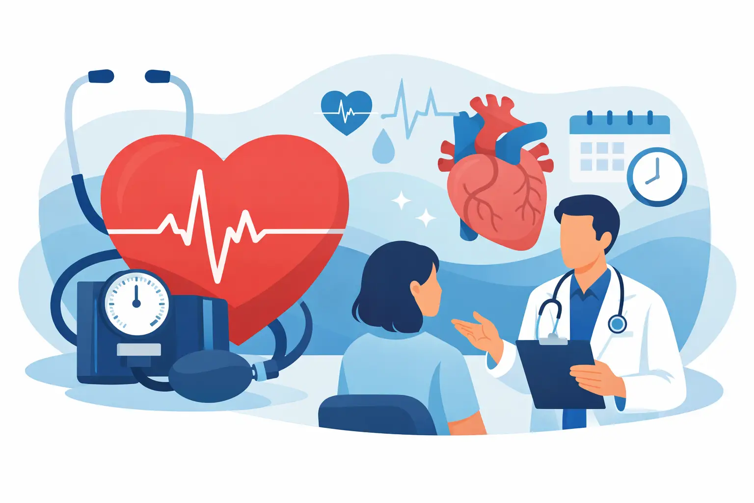 Control cardiológico de la hipertensión: cuándo acudir