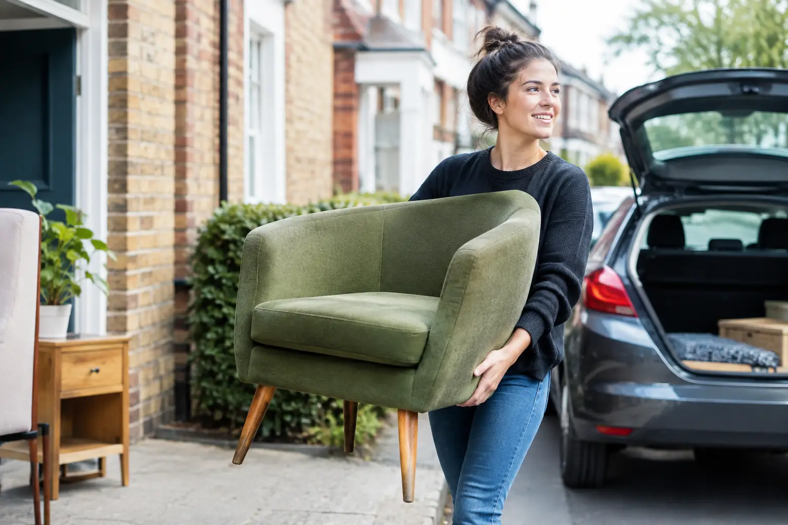 How to Collect Furniture Without a Van in the UK