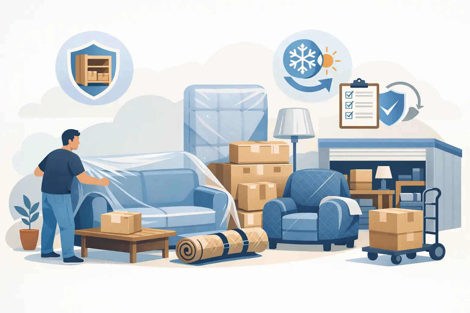 How to Store Furniture Without Damage or Stress