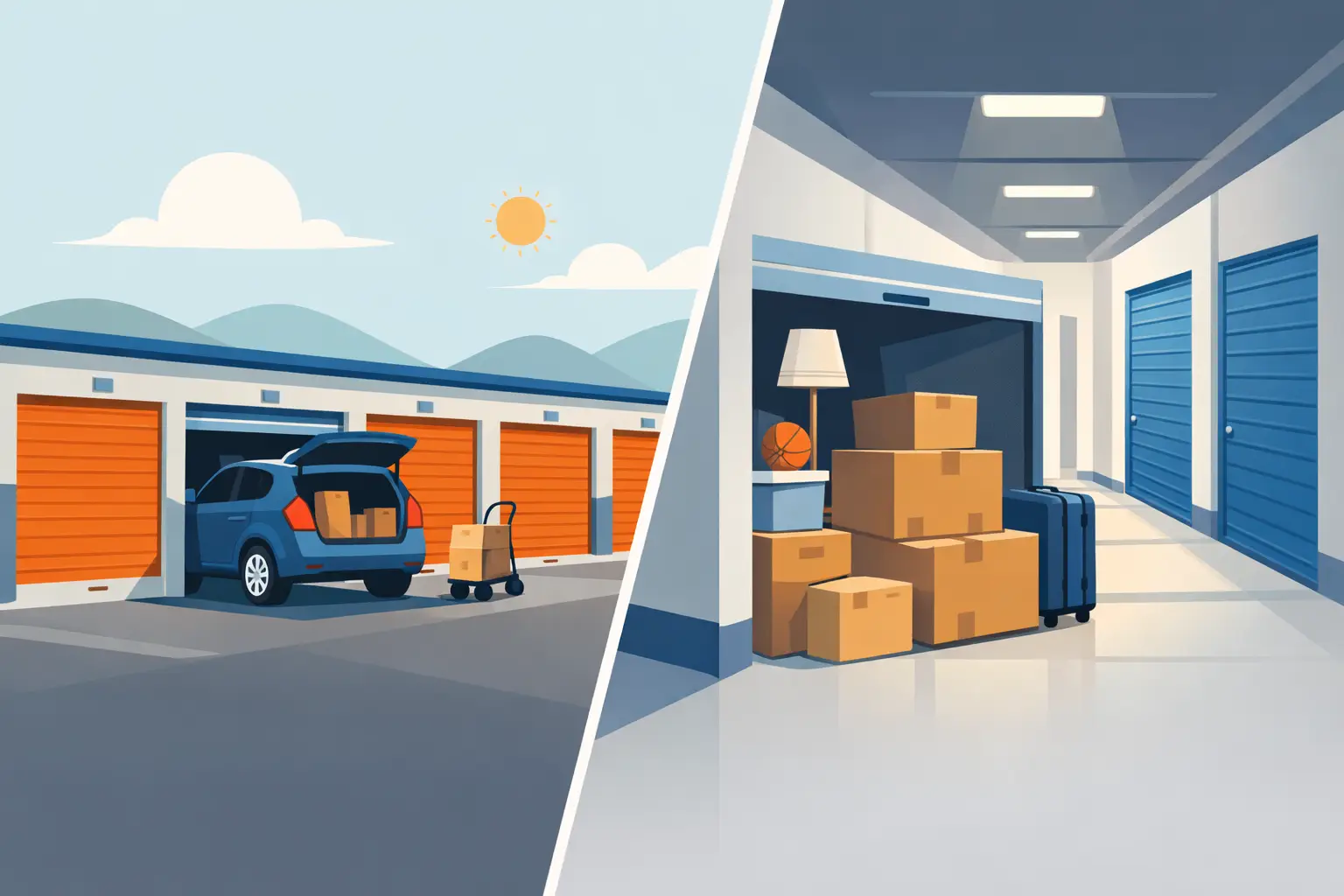 Drive-Up Versus Indoor Storage: Which Fits?