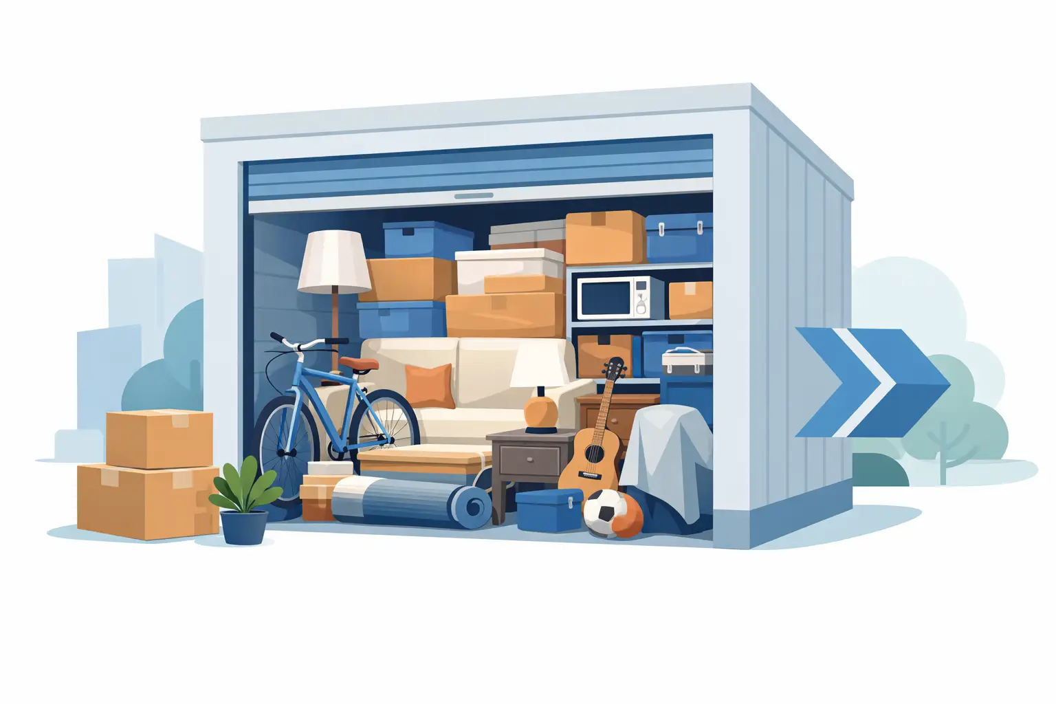 What Fits in a 10x10 Unit? A Clear Guide