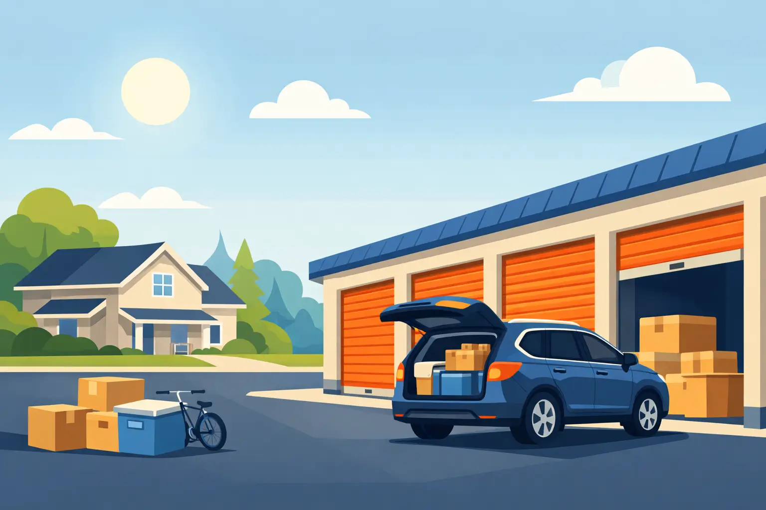 Drive Up Storage Guide for Goldsboro Households