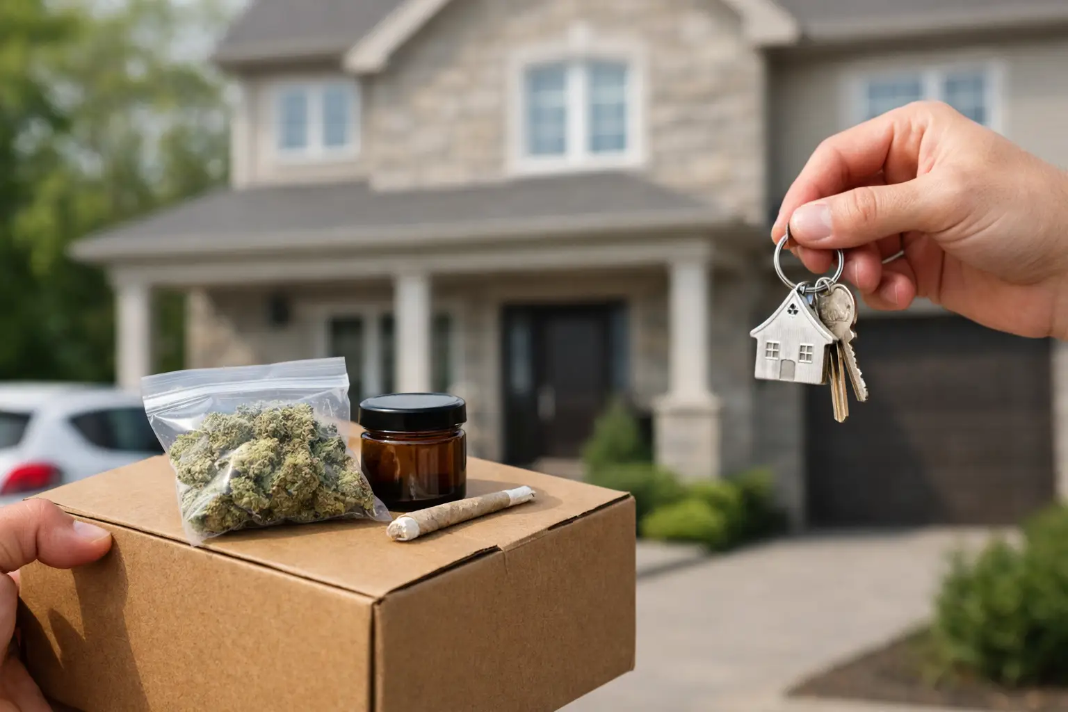 Cannabis Delivery Caledon Starts With Your Address