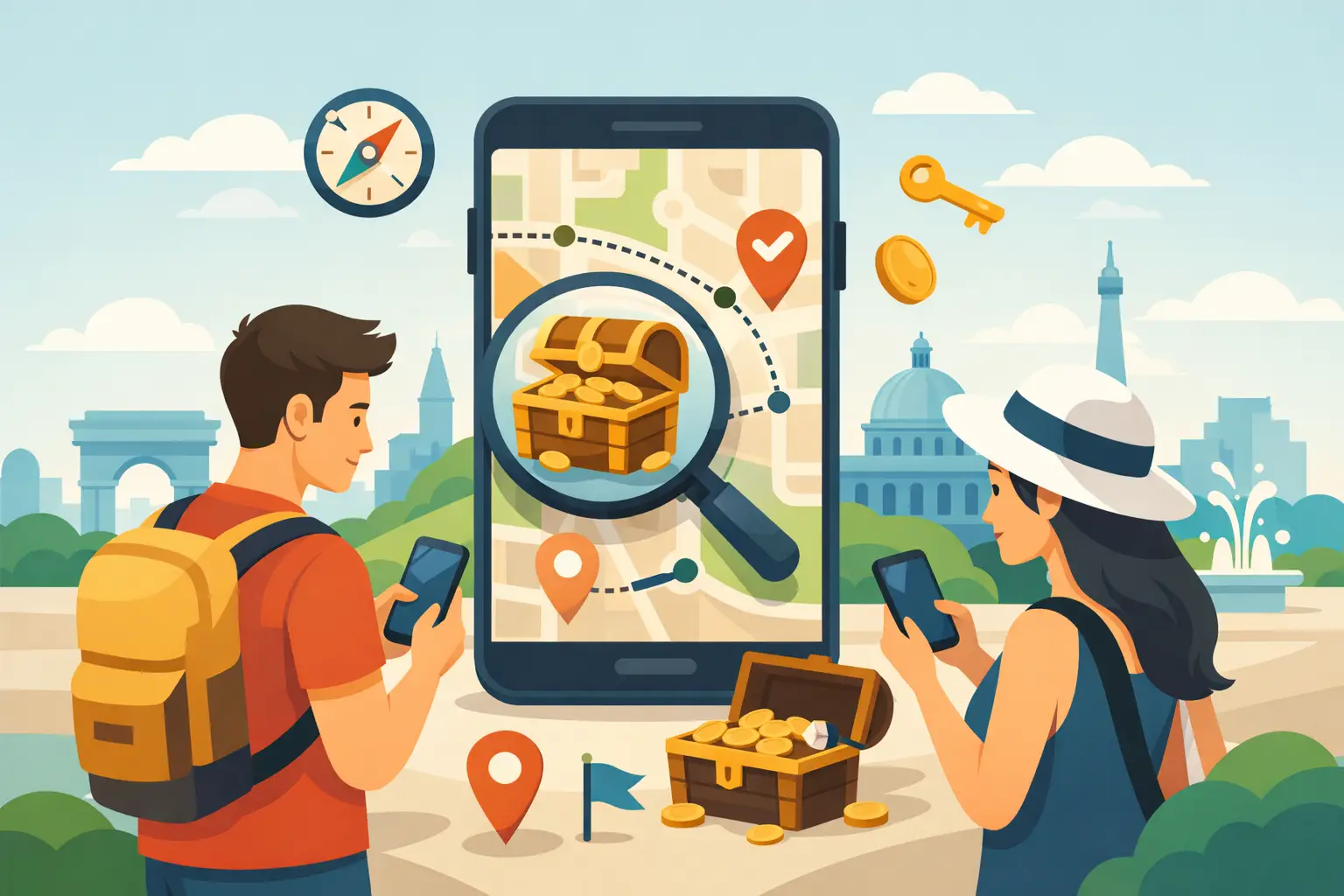 Treasure Hunt Apps for Tourists That Make Cities Playable