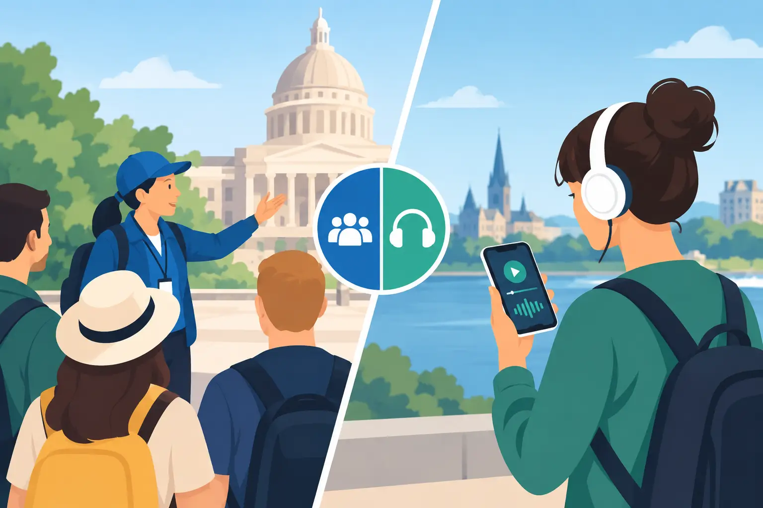 Guided Walks Versus Audio Apps Compared