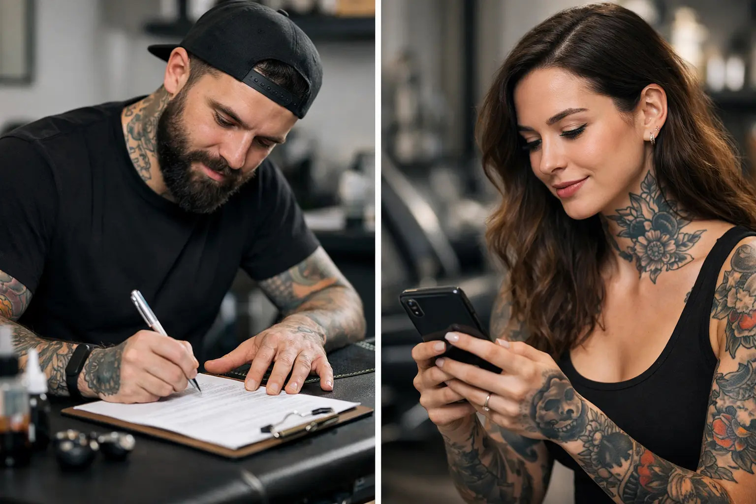 Paper Consent vs Digital Tattoo Forms for Artists
