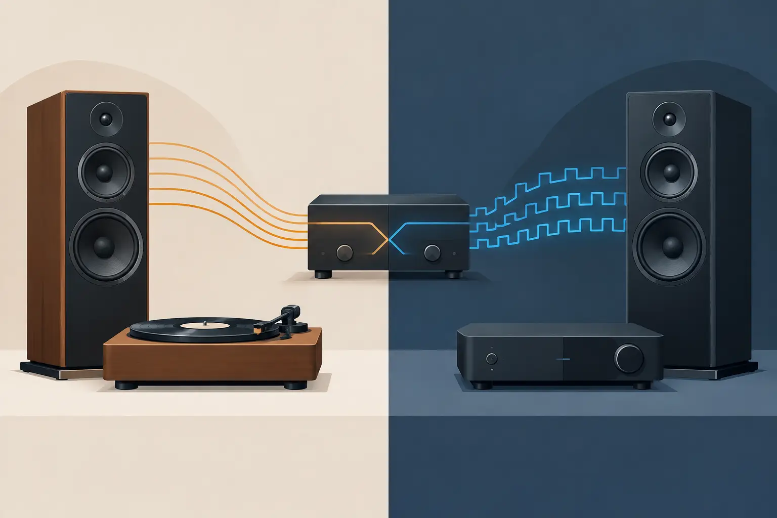 Analog Versus Digital Crossover for High-End Audio