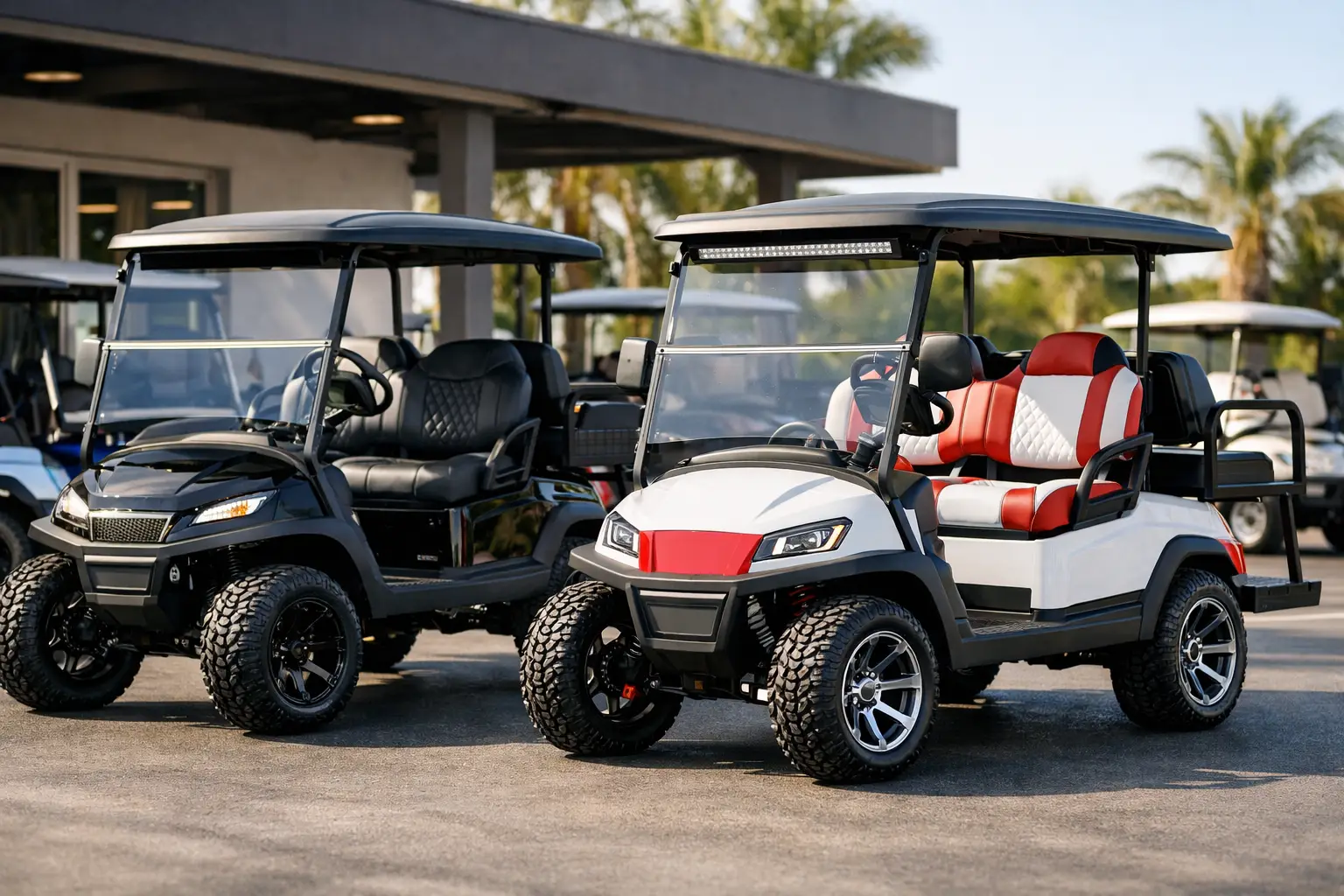 Custom Electric Golf Carts for Sale