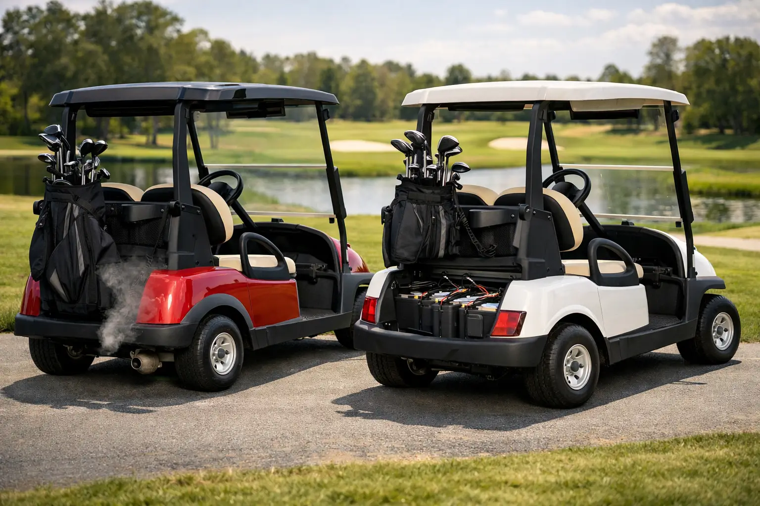 Which Golf Cart Is Better, Gas or Electric?