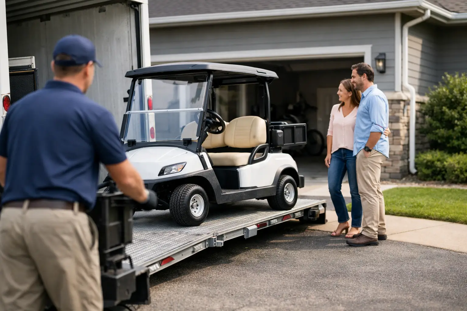 Electric Golf Cart Home Delivery Made Easy