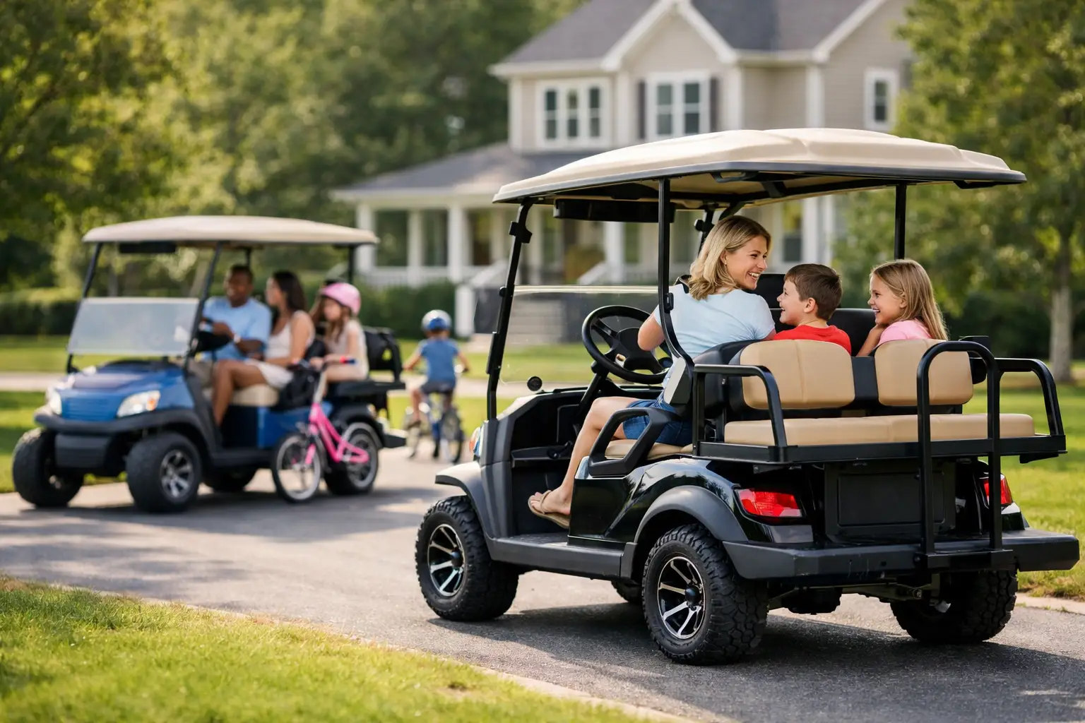 Best Golf Carts for Families and Neighborhoods