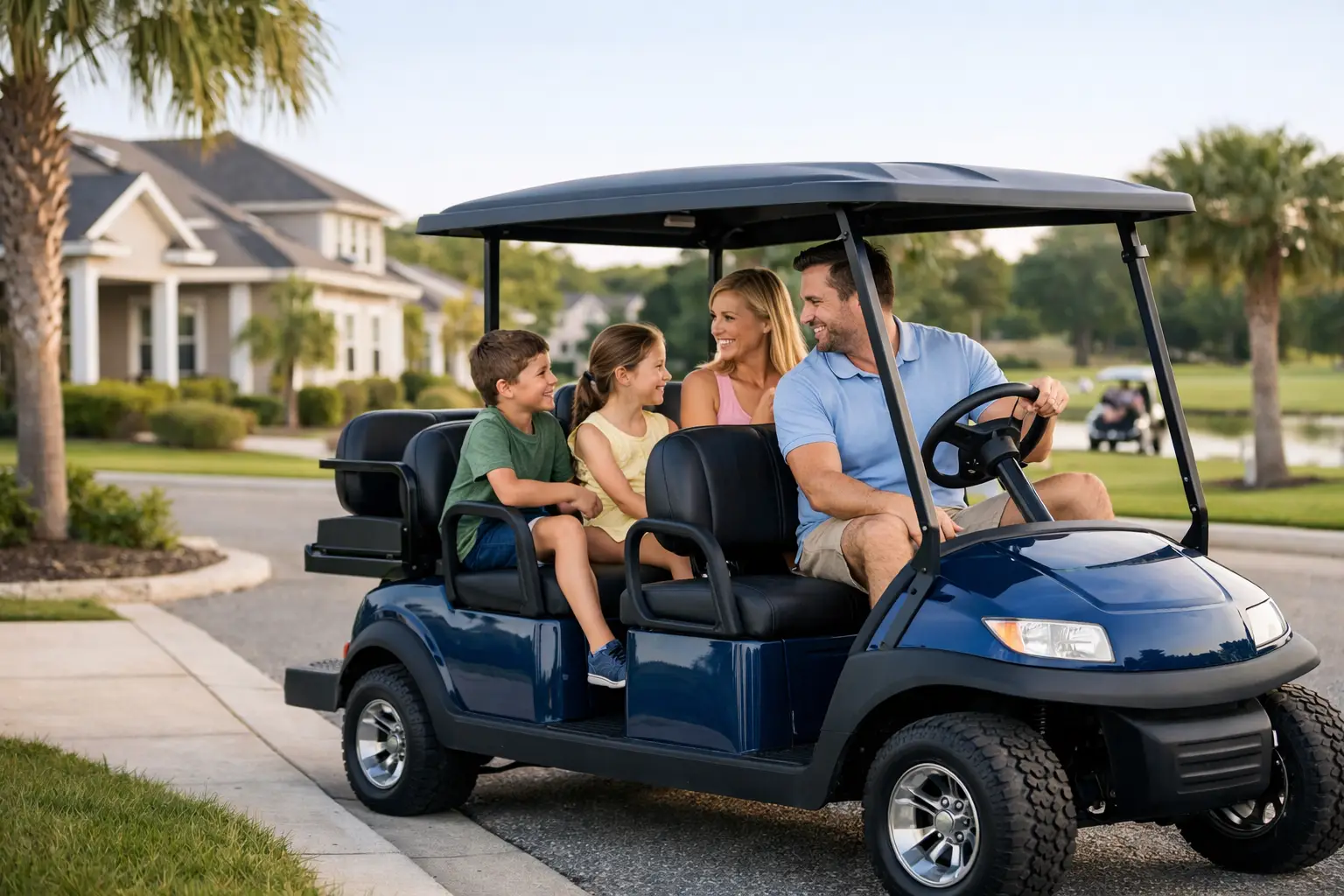 Choosing a Family Neighborhood Golf Cart