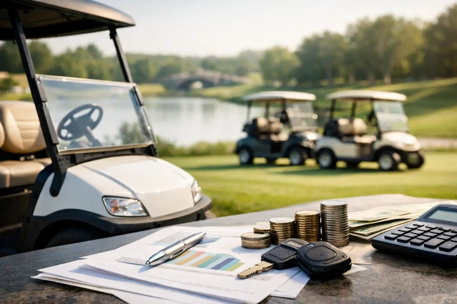 What Credit Score Finances Golf Carts?