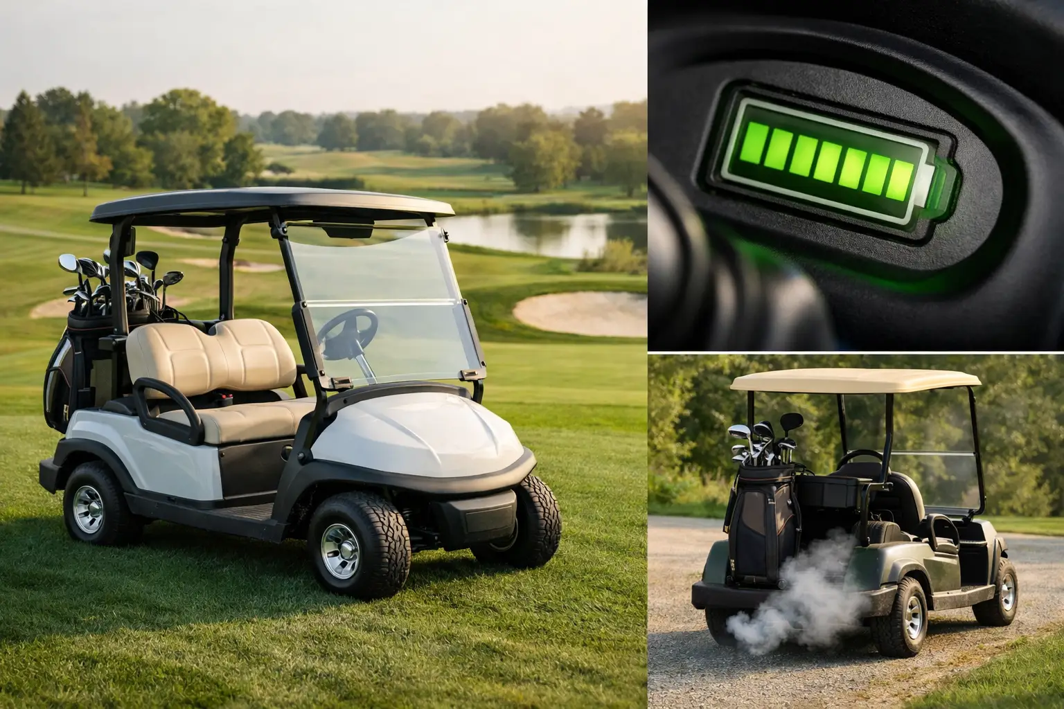 Pros and Cons of Electric Golf Carts