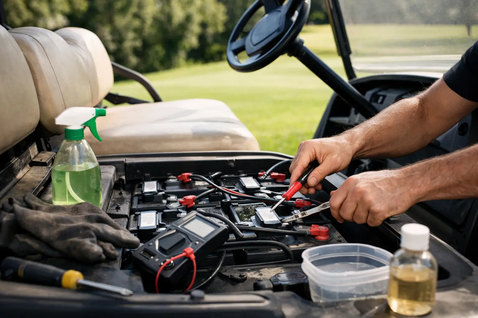 9 Golf Cart Battery Maintenance Tips