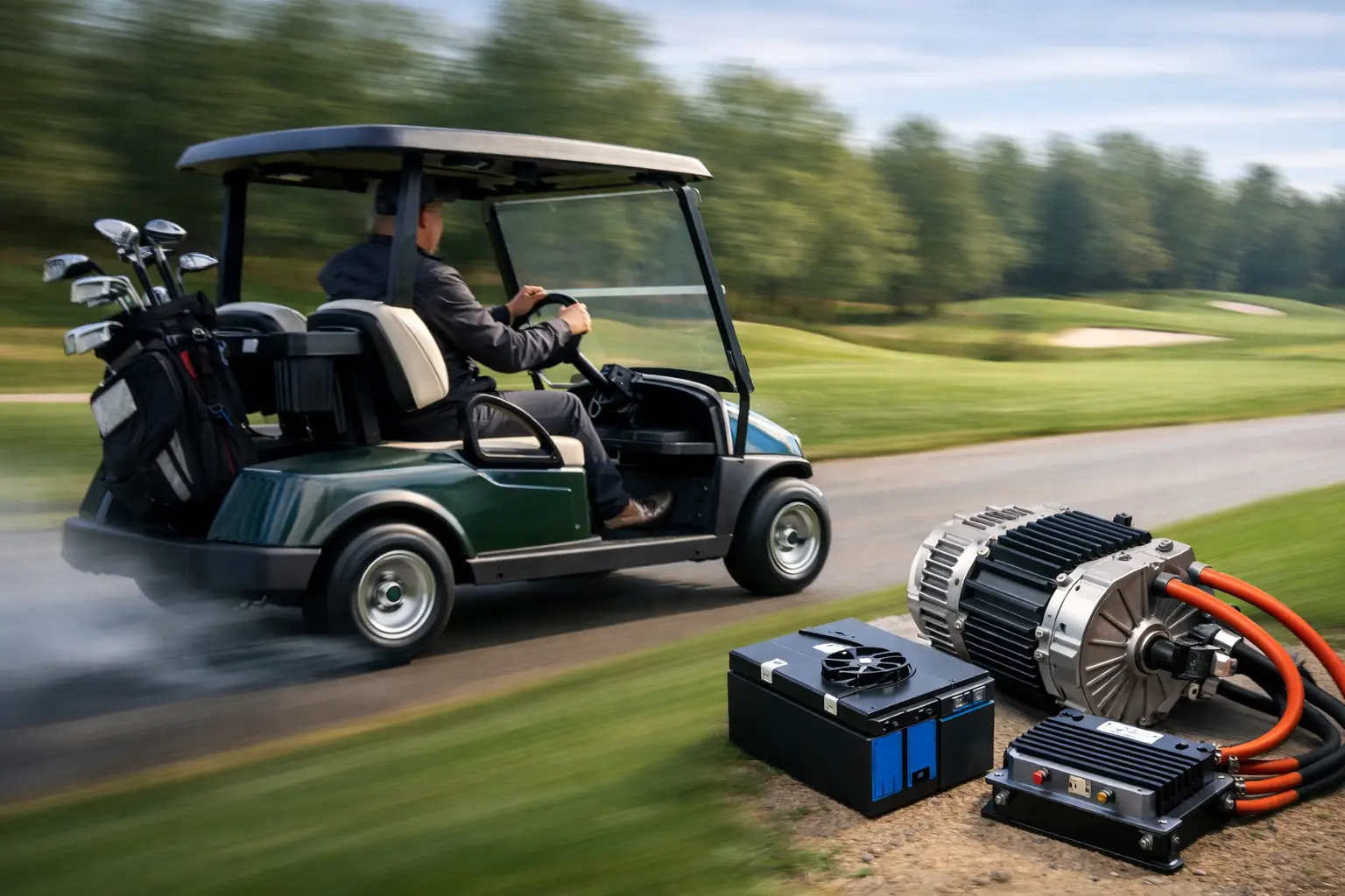 Can You Make Electric Golf Carts Faster?