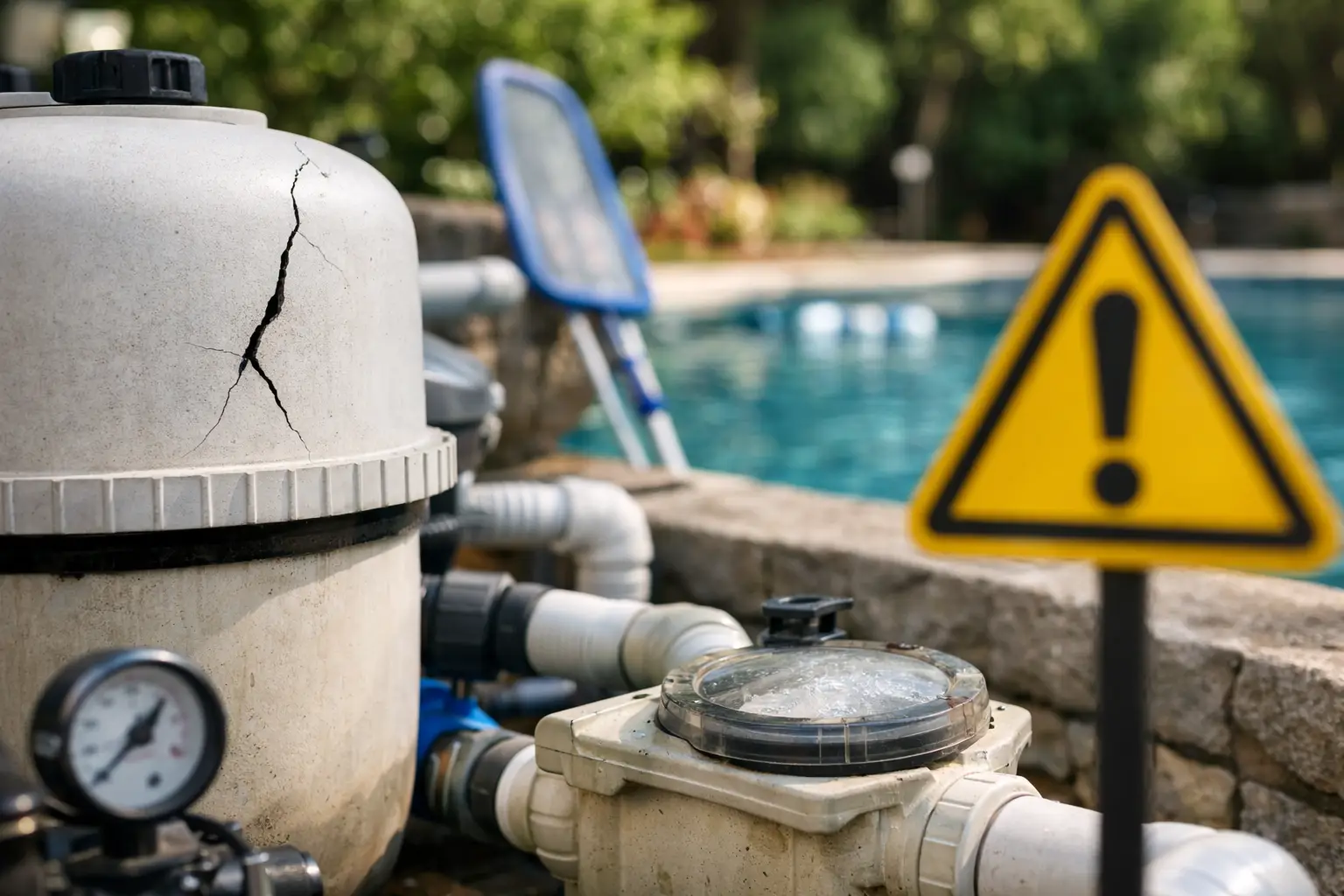 10 Pool Equipment Warning Signs You Should Act On