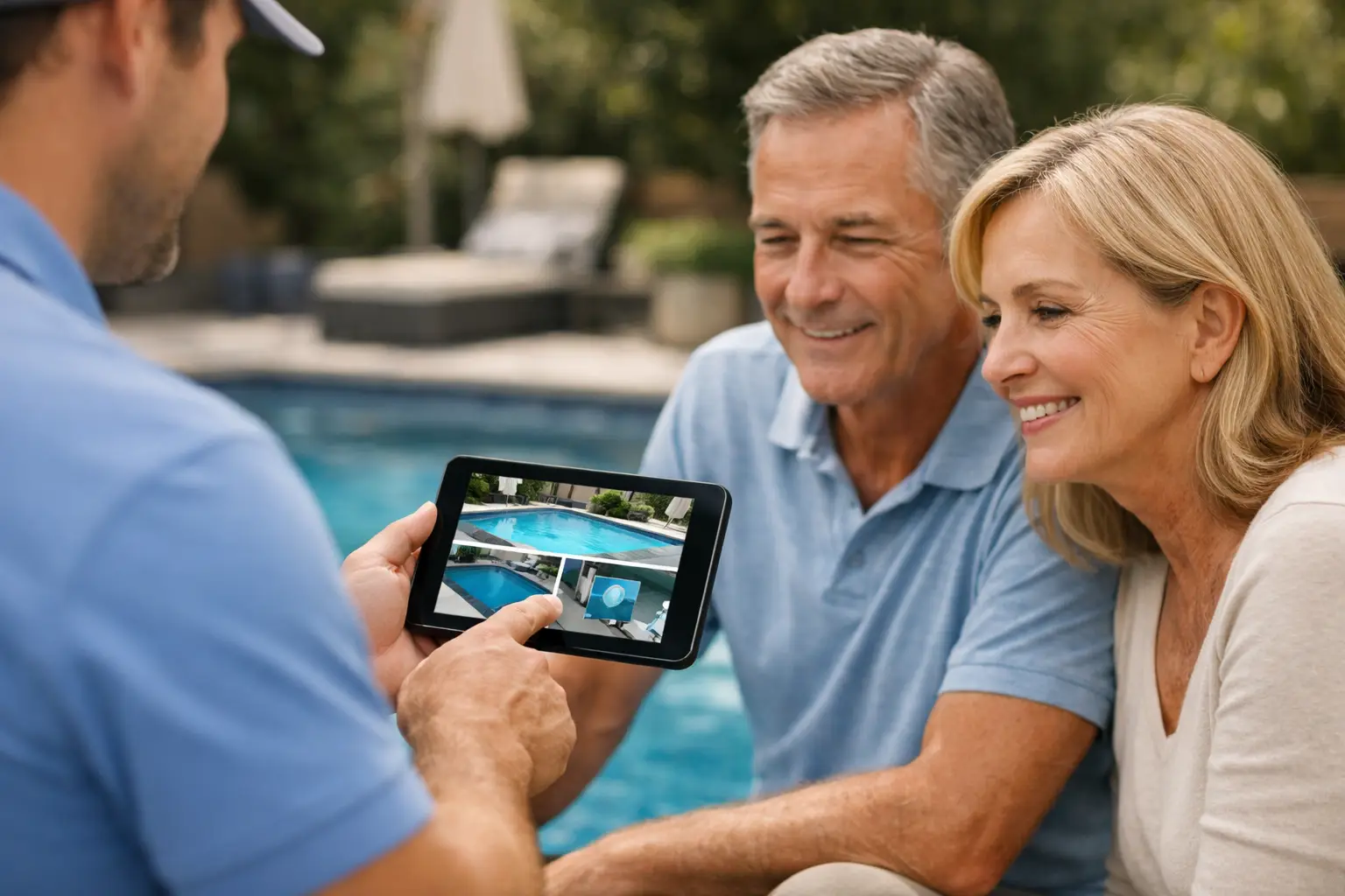 How Pool Service Photo Reports Build Trust
