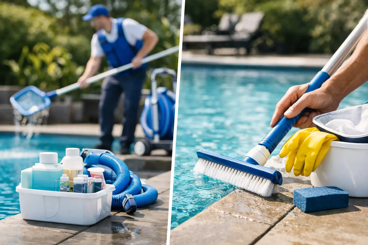 Pool Service Versus DIY Cleaning Compared