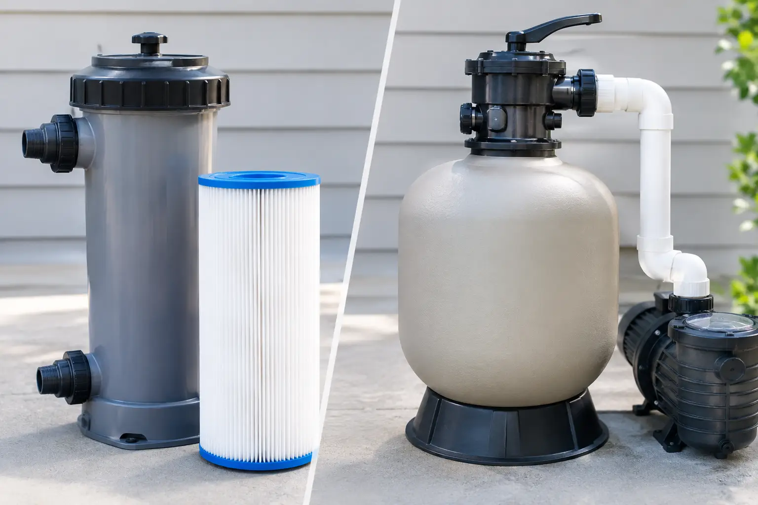 Cartridge Versus Sand Filters: Which Fits?