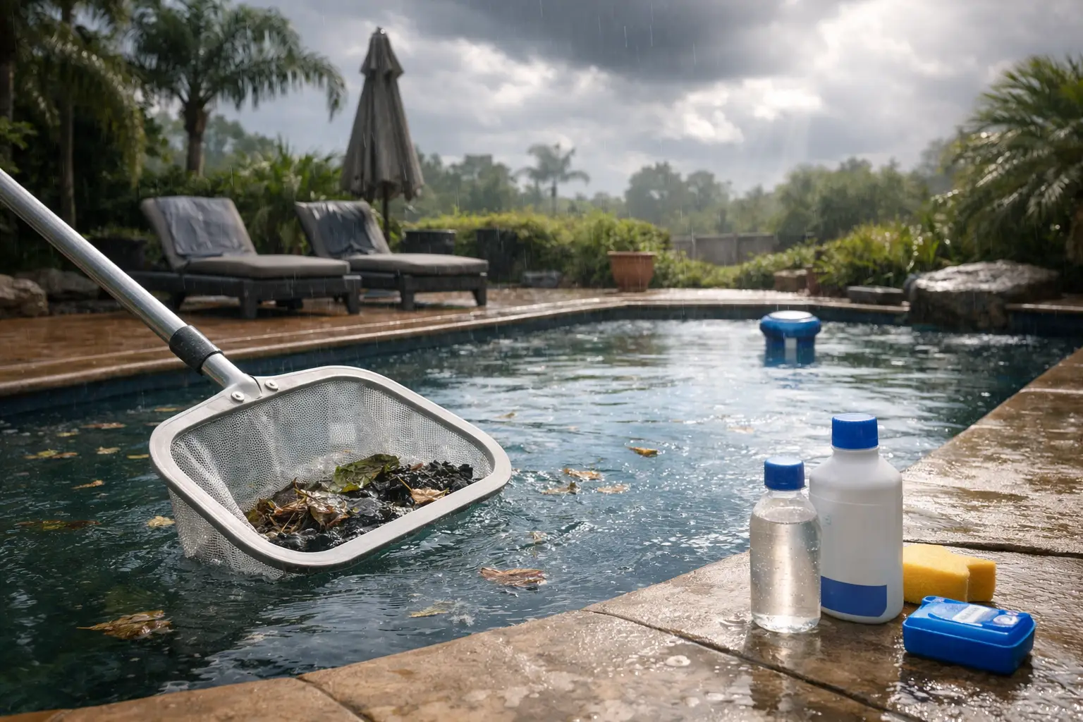 Pool Storm Recovery: What to Do After Heavy Rain