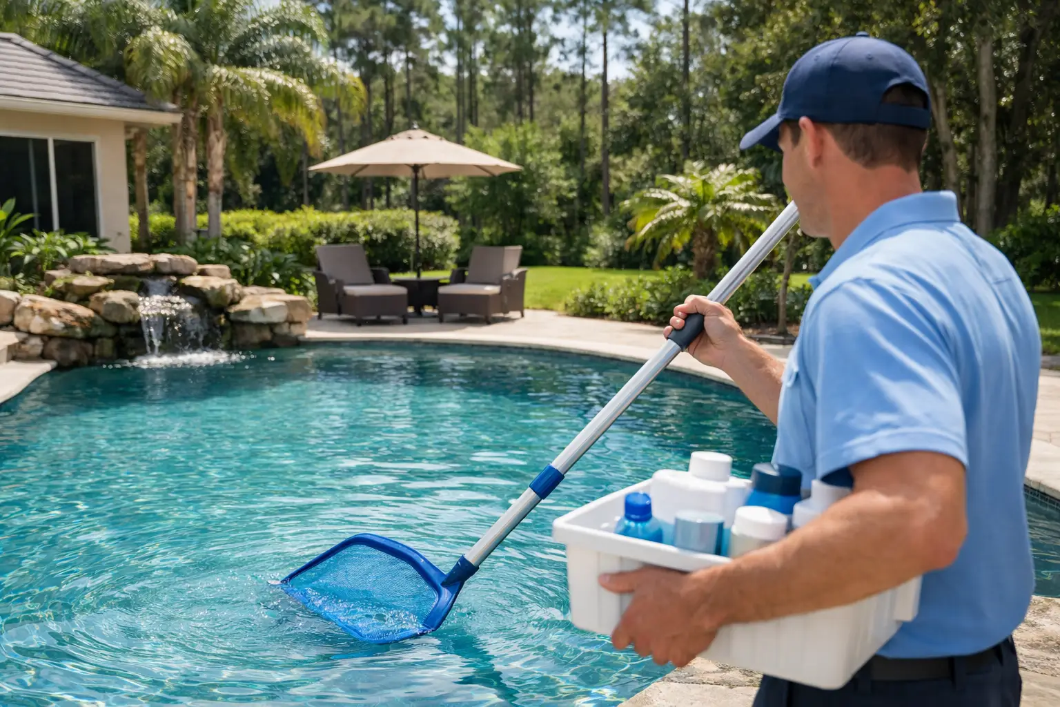Weekly Pool Service in The Acreage, Florida