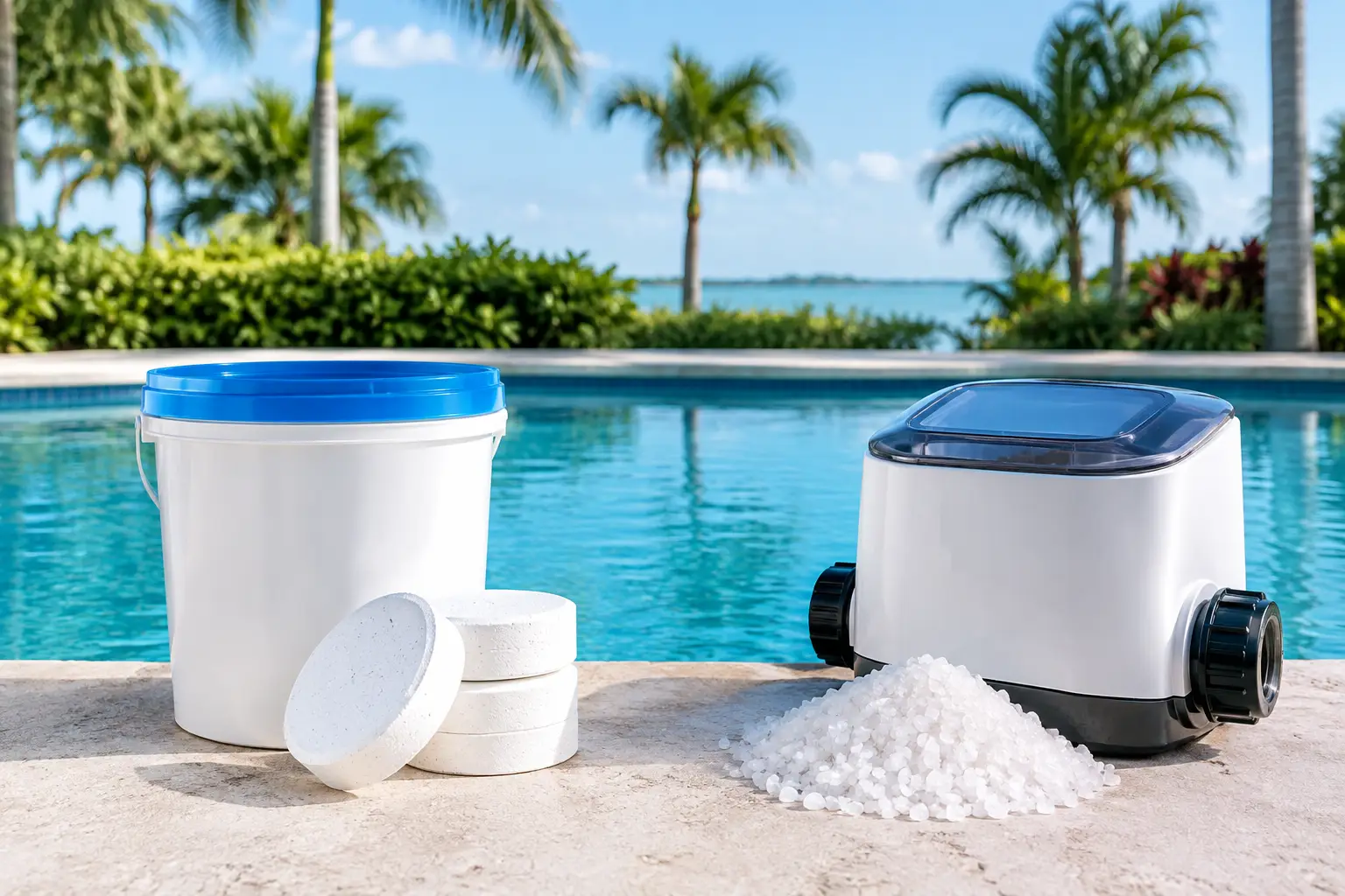 Chlorine Versus Salt Pool Care for Florida Homes